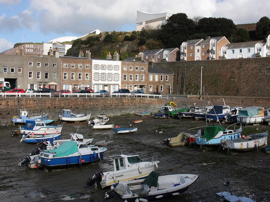 St Helier marina, Jersey